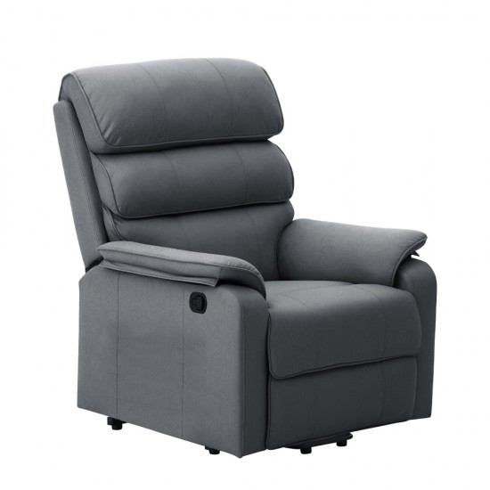 BEAT ΠΟΛΥΘΡΟΝΑ RECLINER ΓΚΡΙ 82x95xH104cm