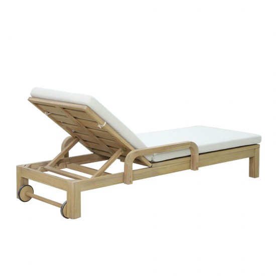 ANASA ΞΑΠΛΩΣΤΡΑ LIGHT TEAK 87x260xH38cm