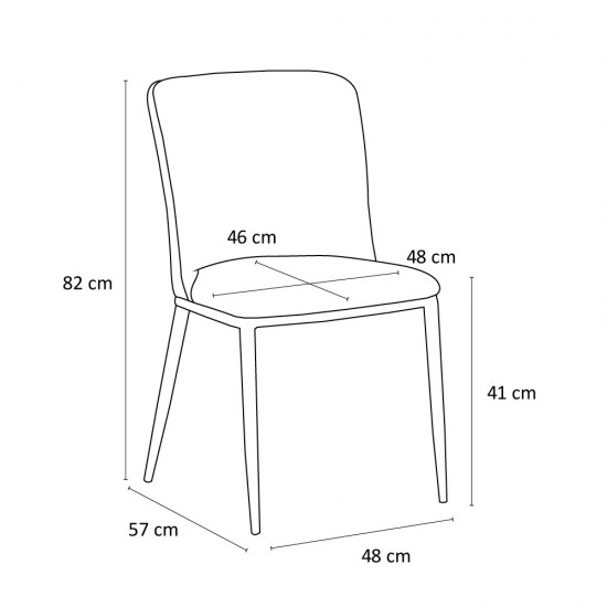 COUTURE ΚΑΡΕΚΛΑ CAMEL 48x57xH82cm