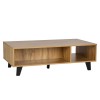 ARABICA COFFEE TABLE SONOMA ΜΑΥΡΟ ΜΑΥΡΟ 110x60xH35cm