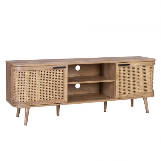 MONMARTE TV STAND NATURE 150x39xH56cm