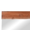 Καθρέπτης Riverine teak ξύλο σε φυσική απόχρωση 120x80x4εκ