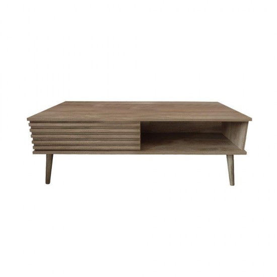 KIROS COFFEE TABLE ΦΥΣΙΚΟ 119x59xH41,5cm