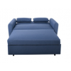 MOTTO Καναπές - Κρεβάτι Σαλονιού - Καθιστικού, Ύφασμα Μπλε 140x86x86cm
