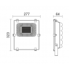 ΠΡΟΒΟΛΕAΣ LED SMD 70W 6000K