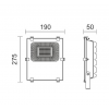 ΠΡΟΒΟΛΕAΣ LED SMD 30W 3000K